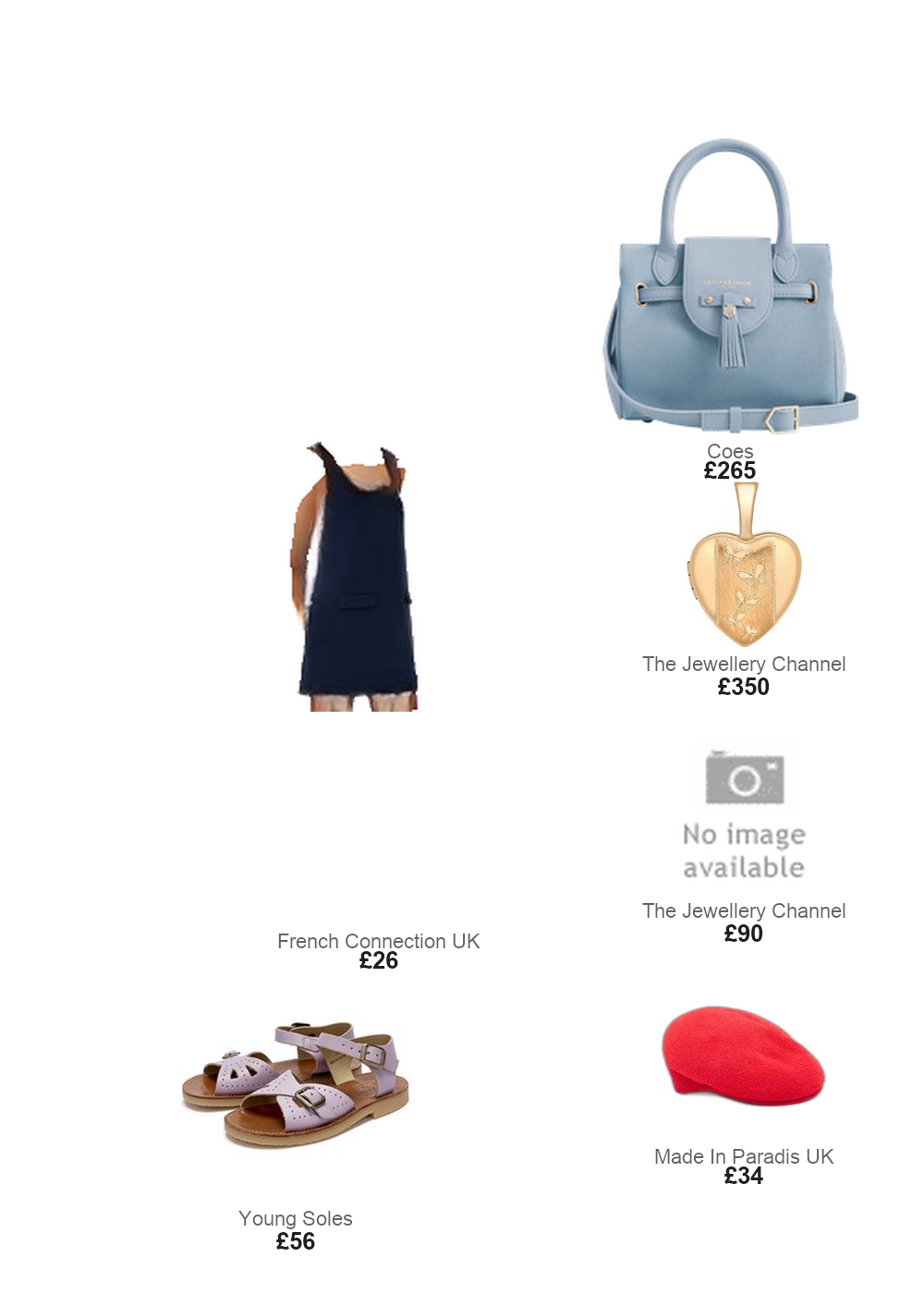 The complete outfit featuring Fairfax & Favor Fairfax & Favor Mini Windsor Handbag Suede