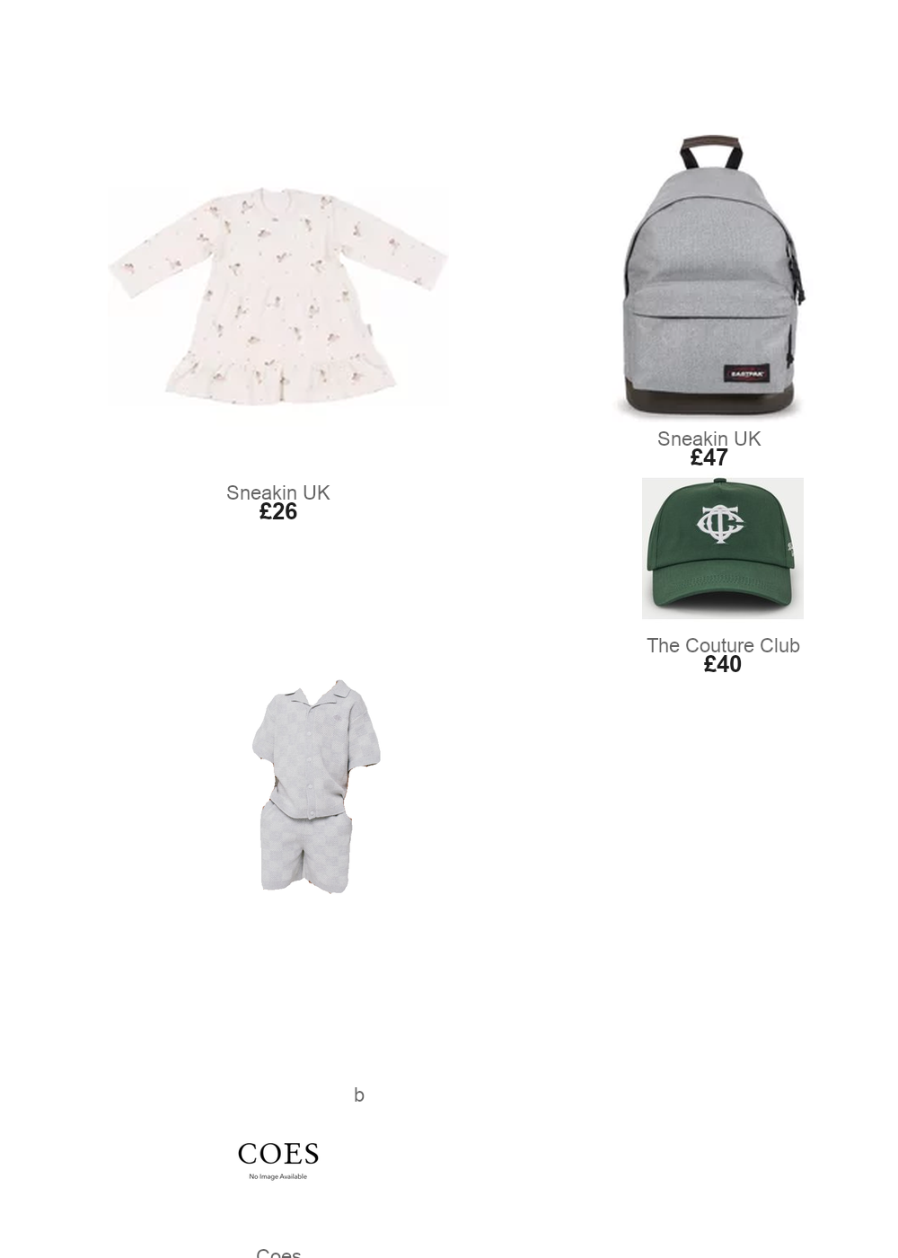 The complete outfit featuring TCC Kids Knitted Checkerboard Shorts - Grey
