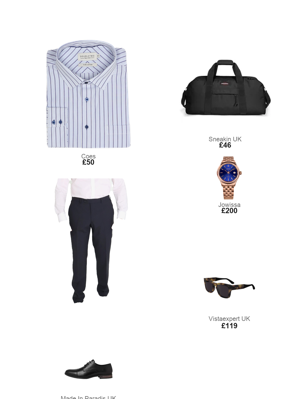 The complete outfit featuring Jowissa Tiro Swiss Made Watch J4.233.M
