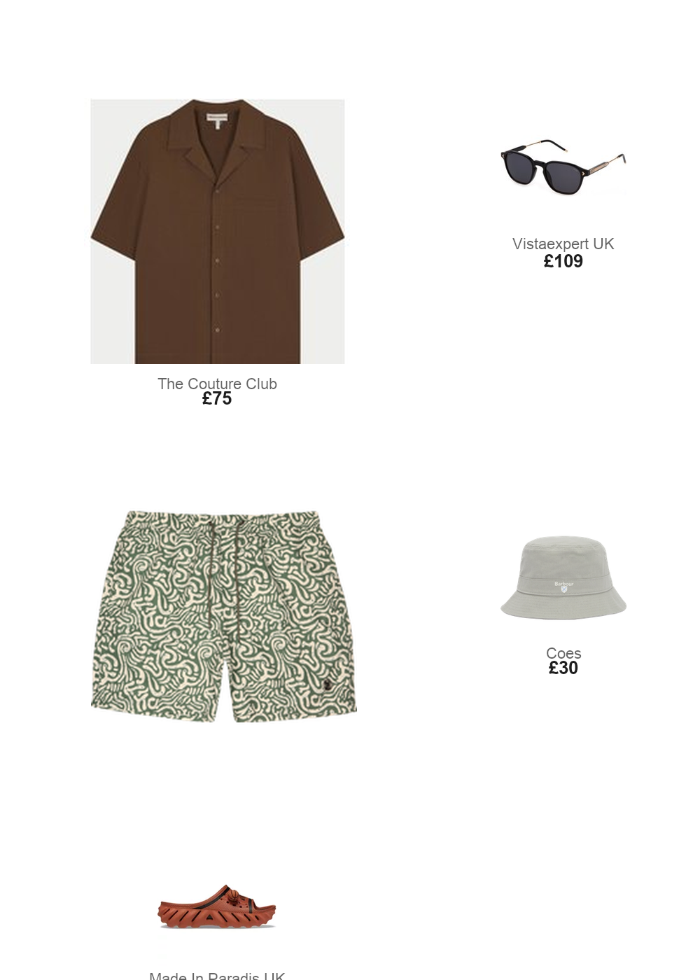 The complete outfit featuring Crocs Tap shoes Crocs NBA Echo Slide