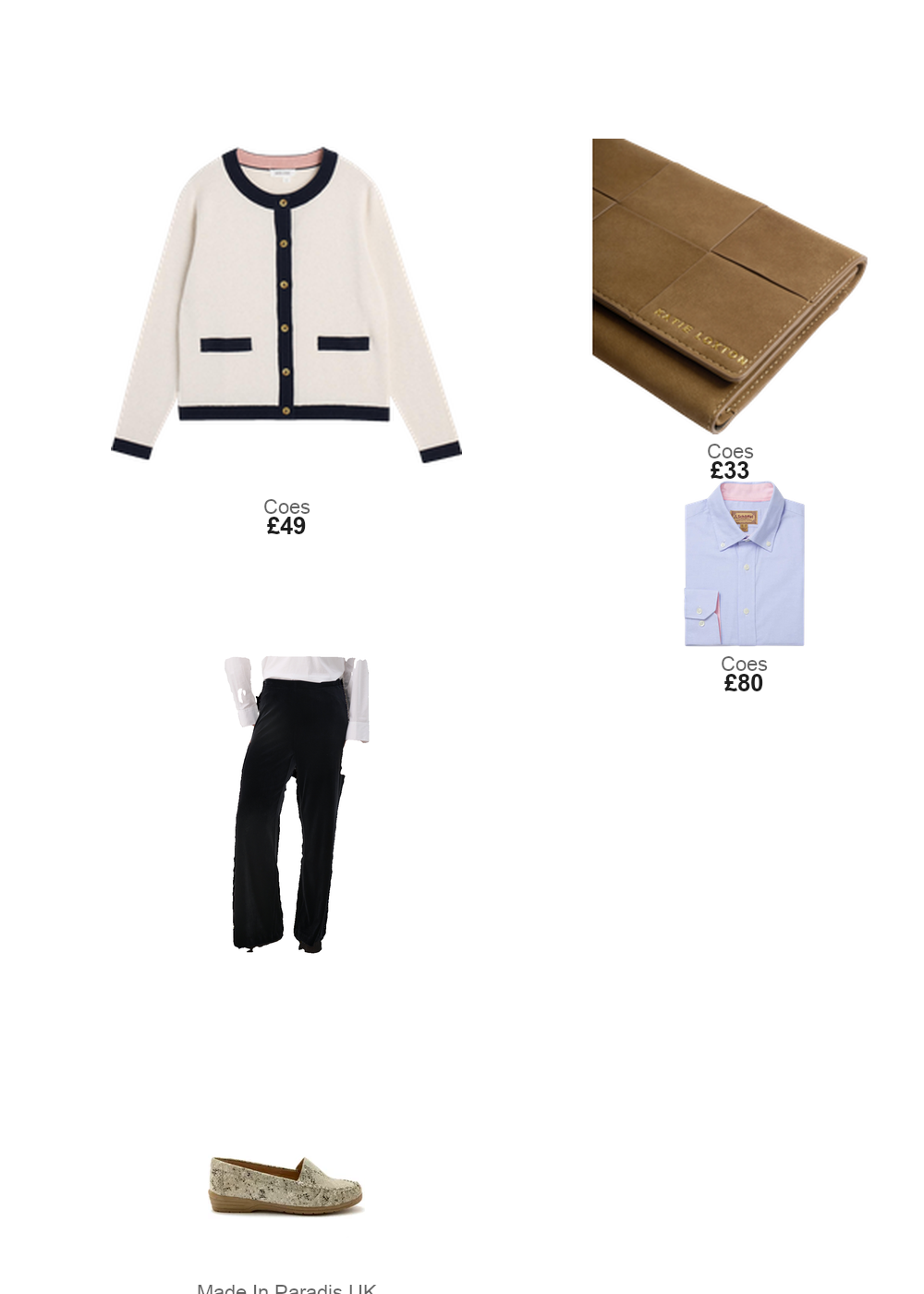 The complete outfit featuring White Stuff White Stuff Charlotte Cardi