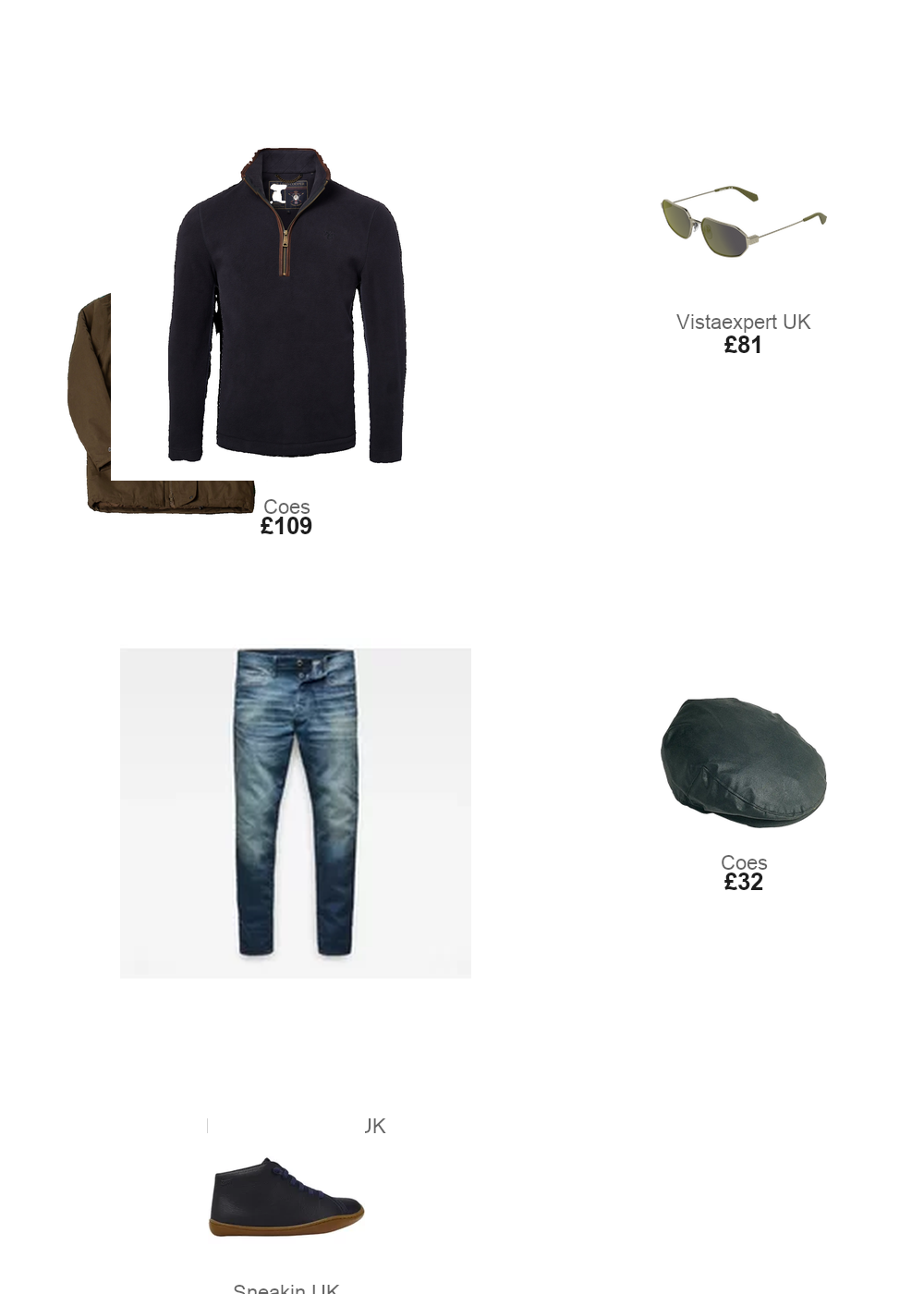 The complete outfit featuring Barbour Barbour Wax Cap in Sage