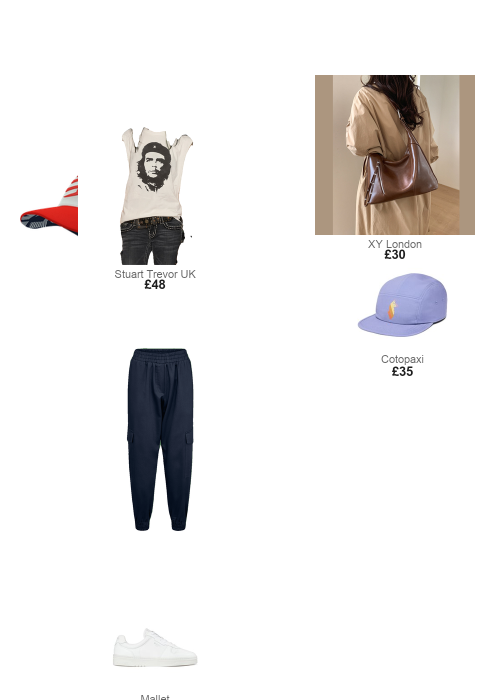 The complete outfit featuring STUART TREVOR Che Vest in Ecru