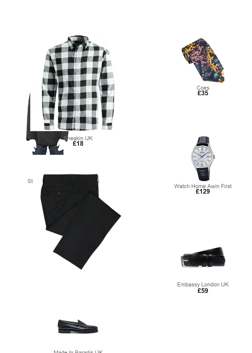The complete outfit featuring Sebago Moccasins Sebago Dan