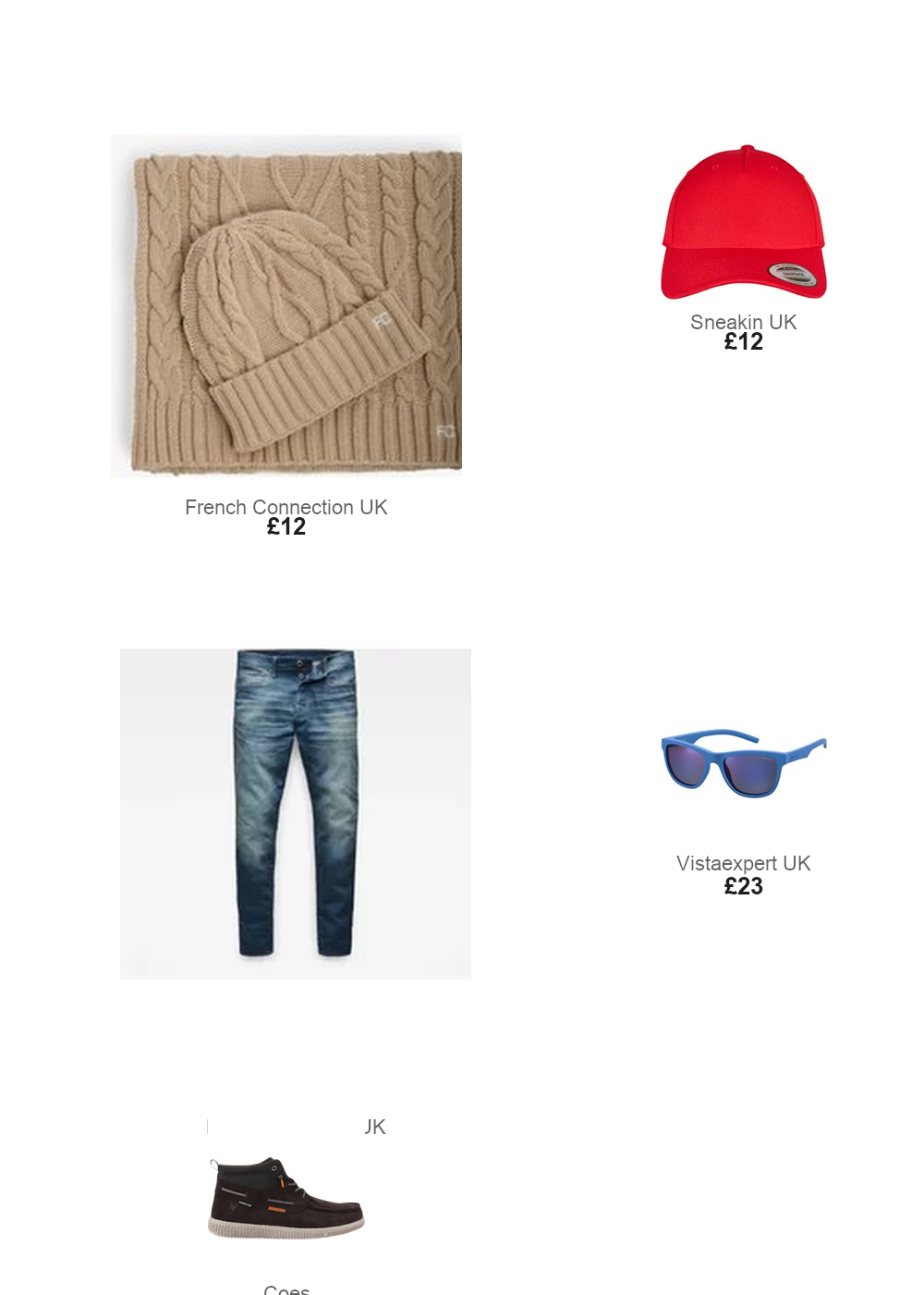 The complete outfit featuring French Connection Cable Knit Scarf and Beanie Set Camel