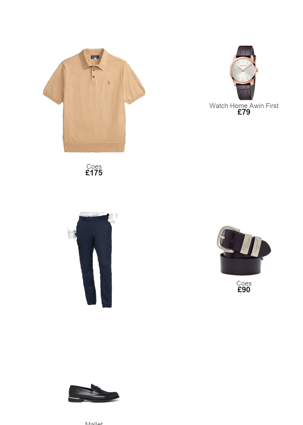 The complete outfit featuring Mallet Footwear MALLET Rockwell Penny Loafer Black