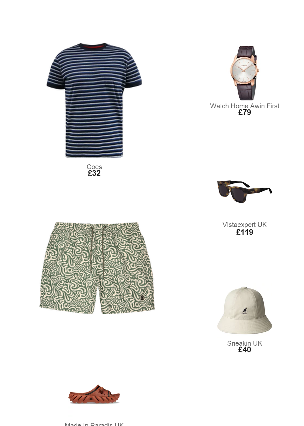 The complete outfit featuring Kangol Washed casual bucket hat Kangol