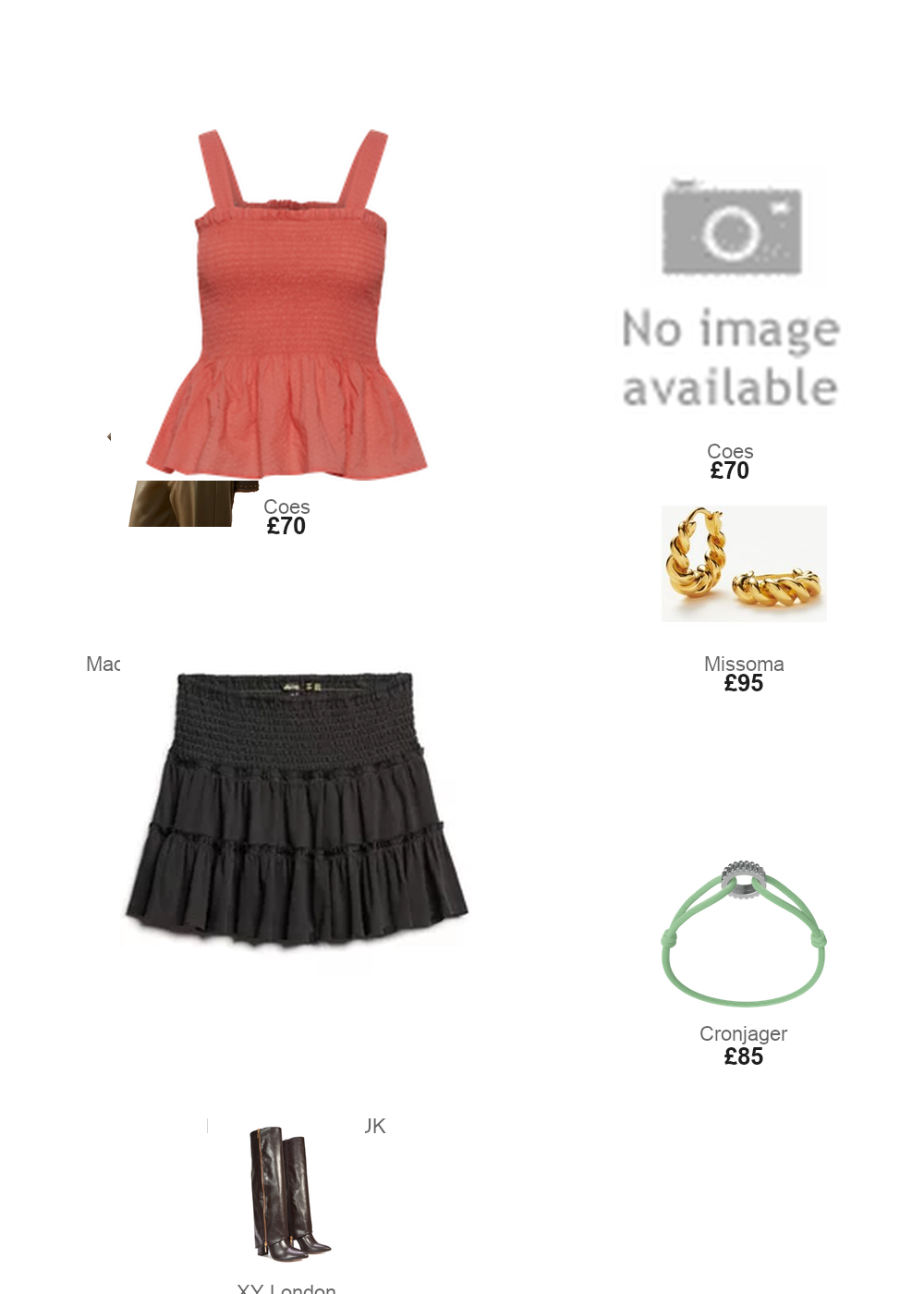 The complete outfit featuring Part Two Part Two Stevie Smock Top
