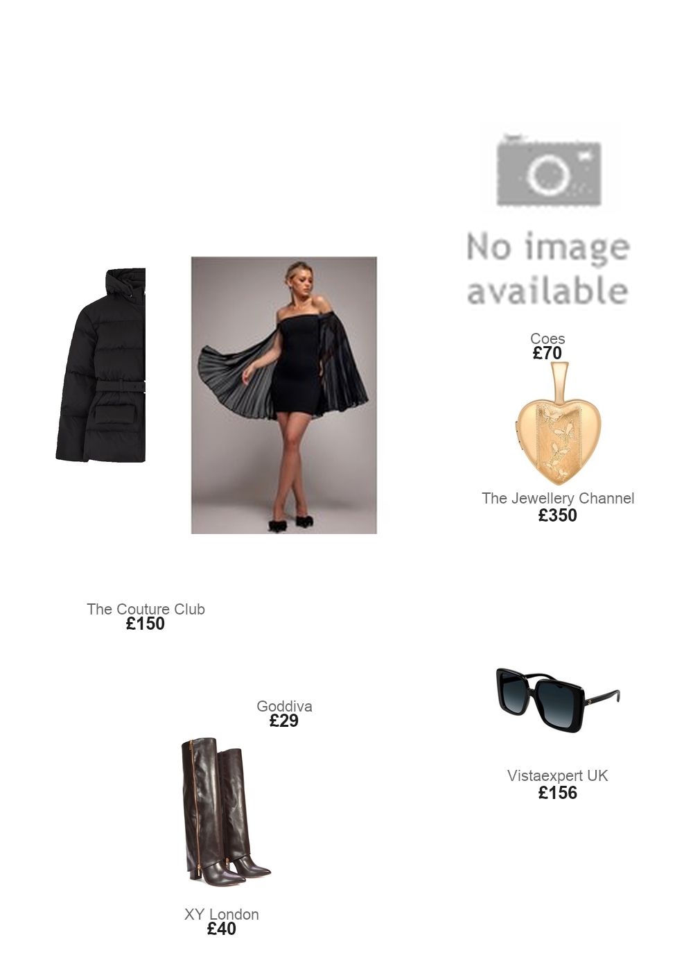 The complete outfit featuring TCC Nylon Belted Puffer - Black