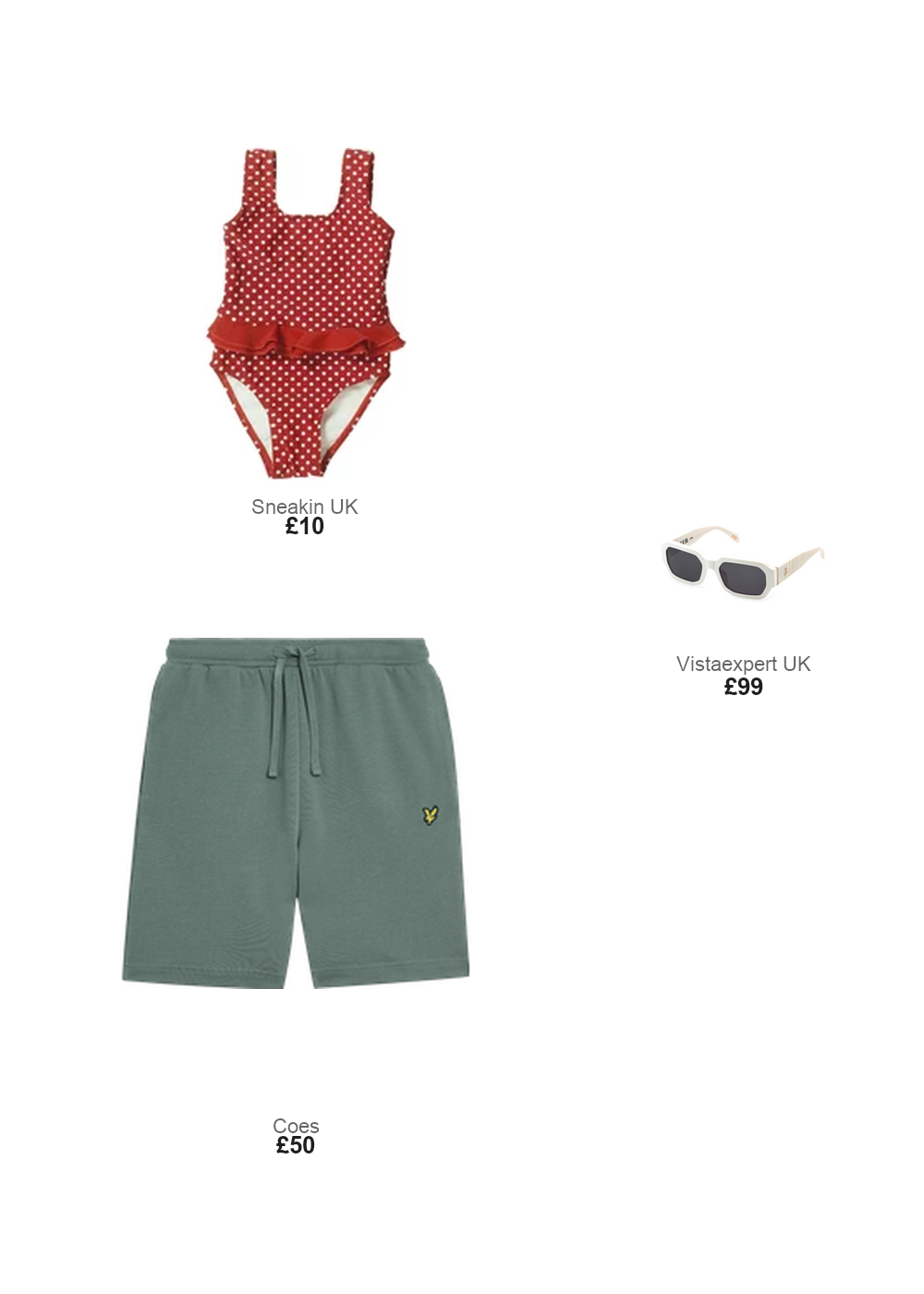 The complete outfit featuring Just Cavalli Just Cavalli SJC203 06Y1 Unisex Sunglasses Acetate Beige Smoke Geometric Normal