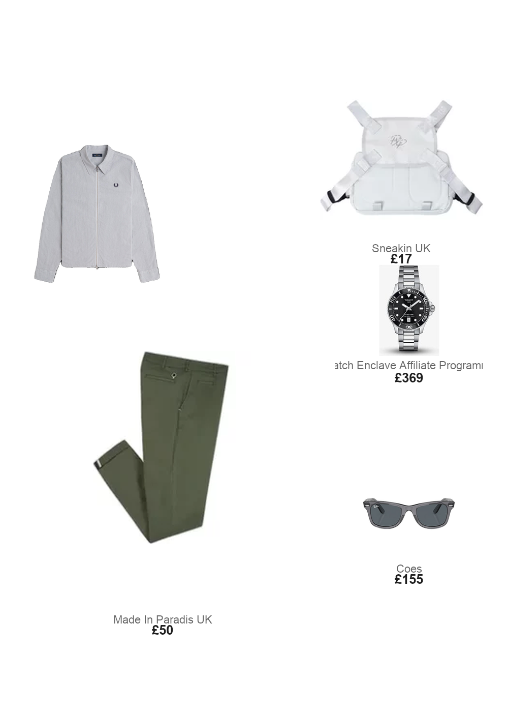 The complete outfit featuring Fred Perry Fred Perry Seersucker Zip Through Overshirt