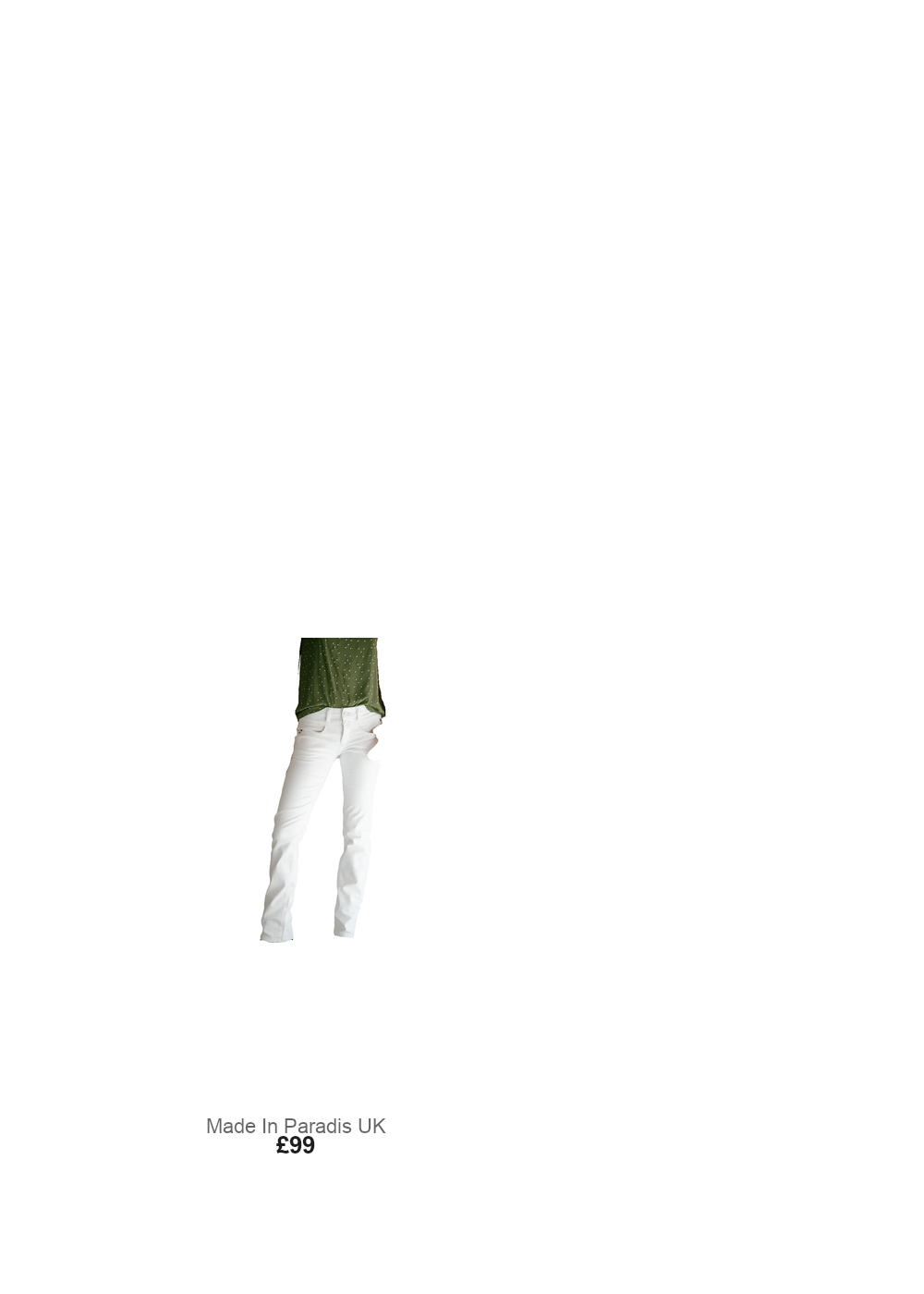 The complete outfit featuring Freeman T Porter Women's slim-fit Trousers Freeman T Porter Madie S-SDM (Denims)