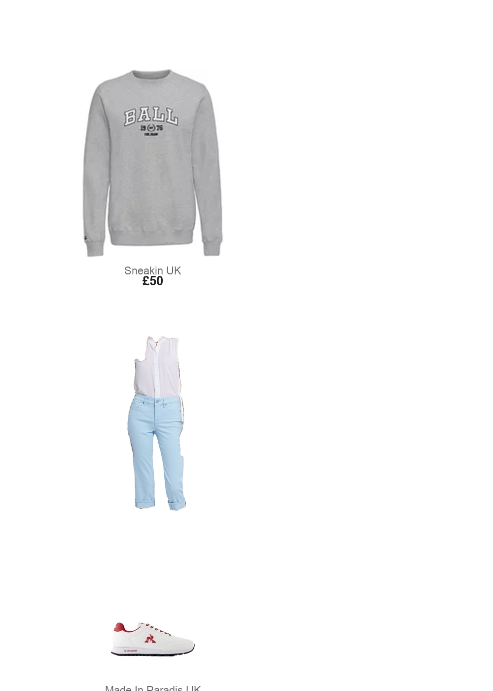 The complete outfit featuring Ball Sweatshirt Ball L. Taylor