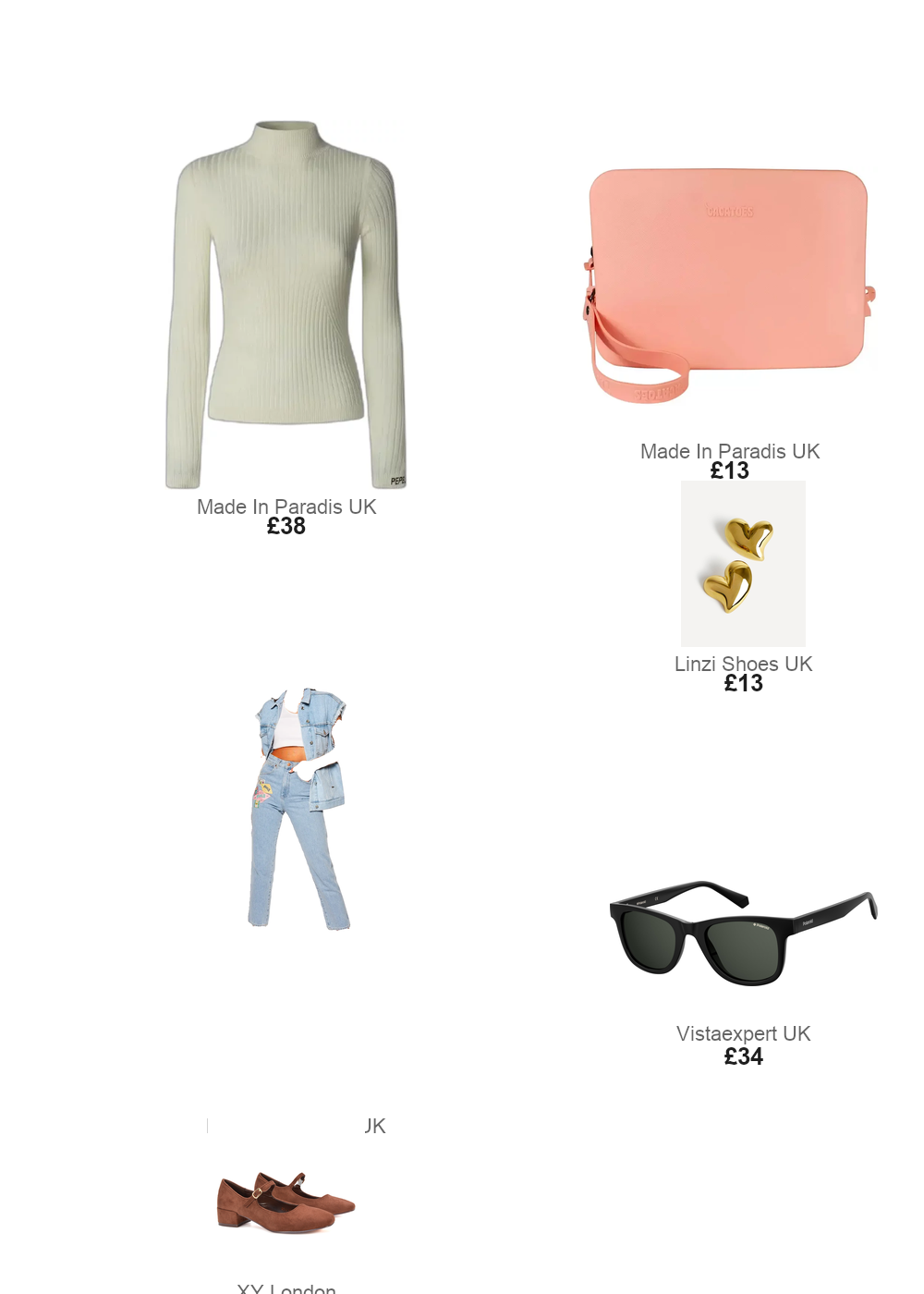 The complete outfit featuring Pepe Jeans Woman sweater Pepe Jeans Carla Perkins