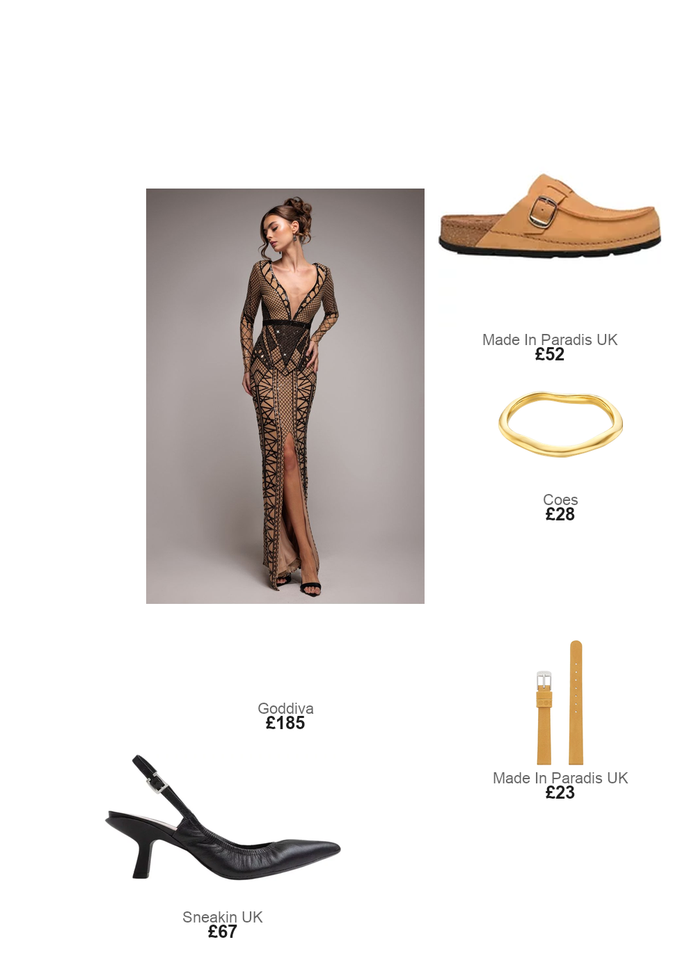 The complete outfit featuring Bronx Heels Bronx Nyla