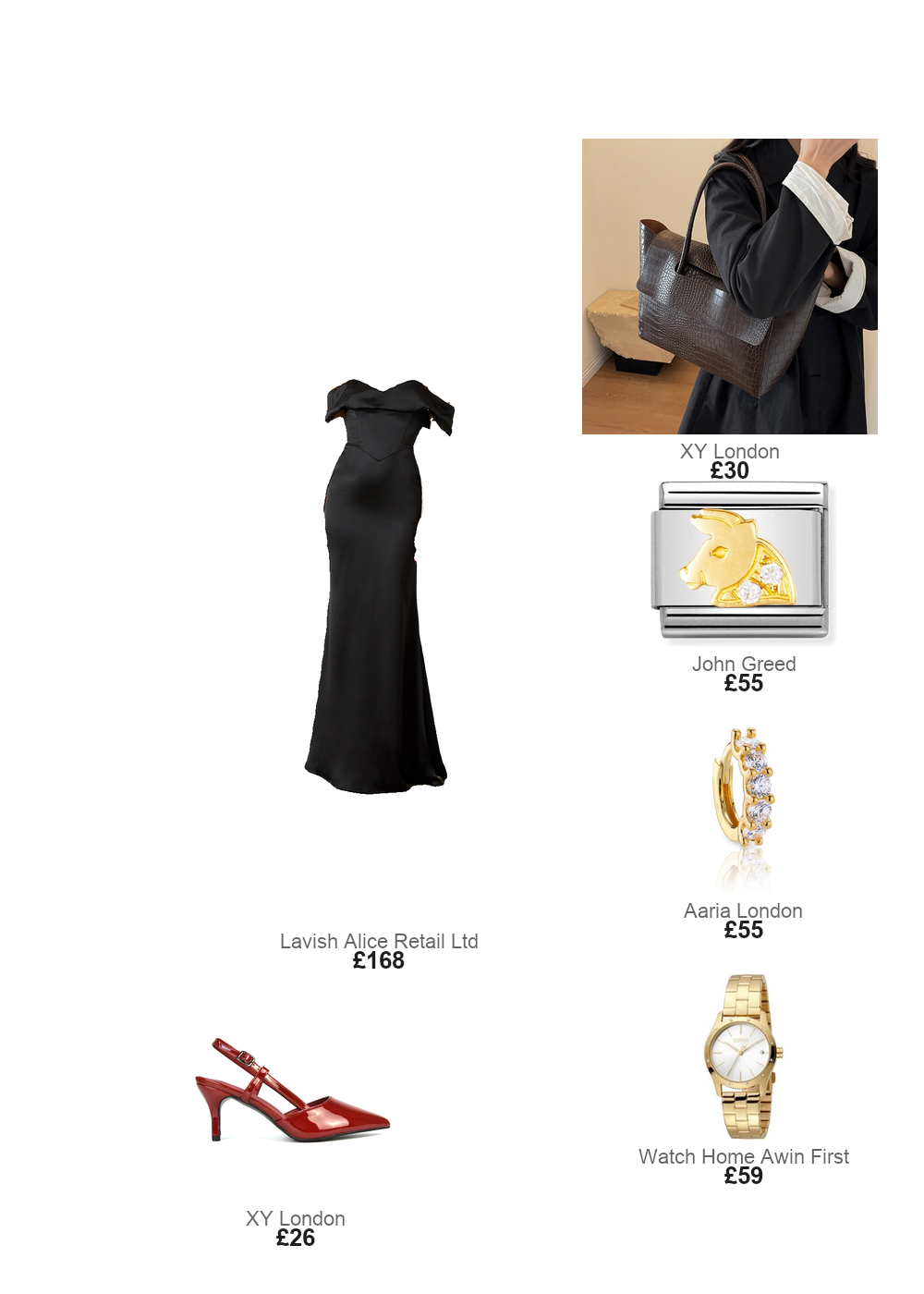 The complete outfit featuring Nomination Nomination Classic Gold CZ Taurus Zodiac Charm