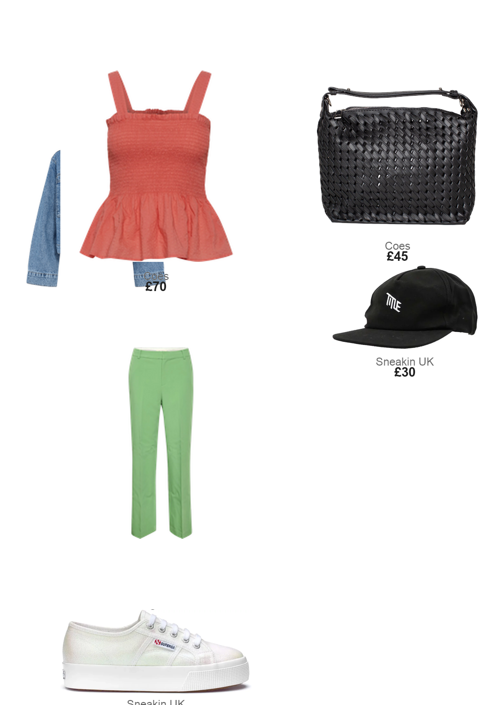 The complete outfit featuring Title Cap Title Unstructured