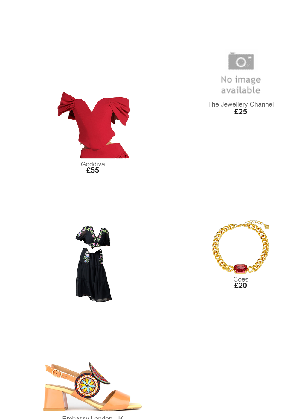 The complete outfit featuring Goddiva Goddiva Bardot Corset Top - Red