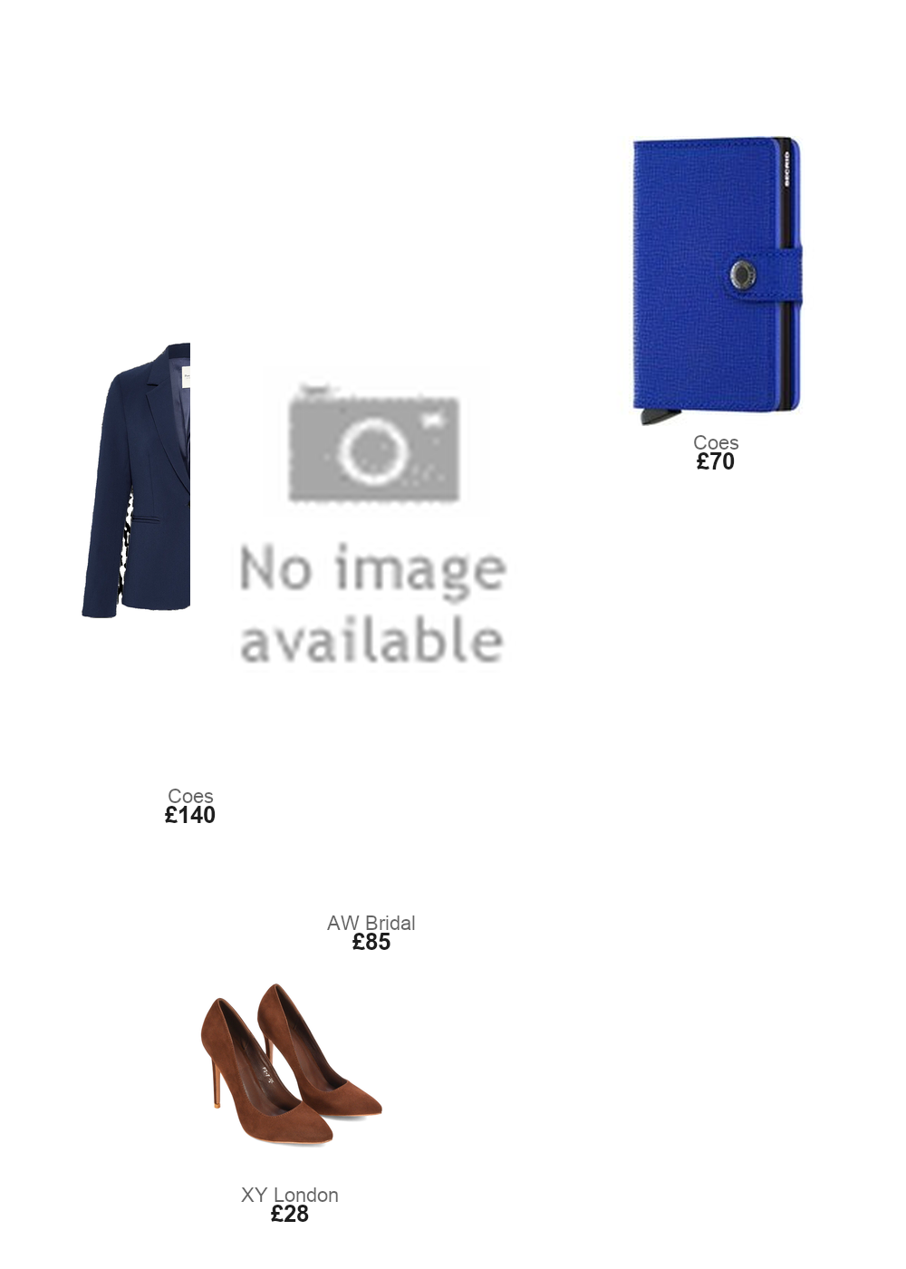 The complete outfit featuring AW Empress Dress