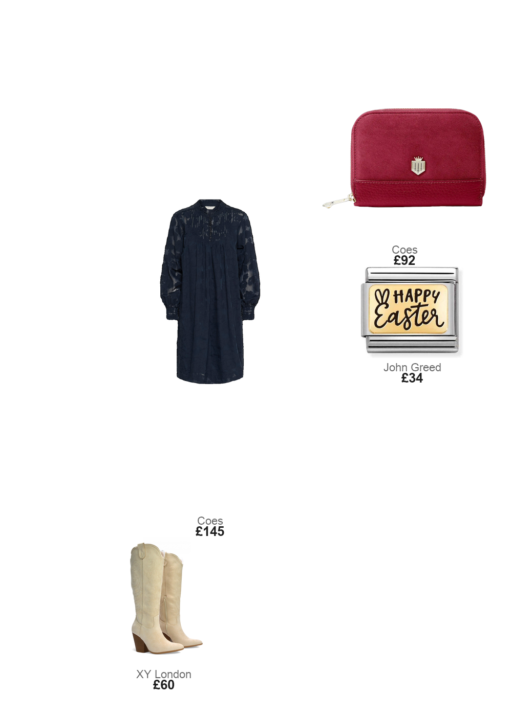 The complete outfit featuring Nomination Nomination Classic Gold Happy Easter Charm