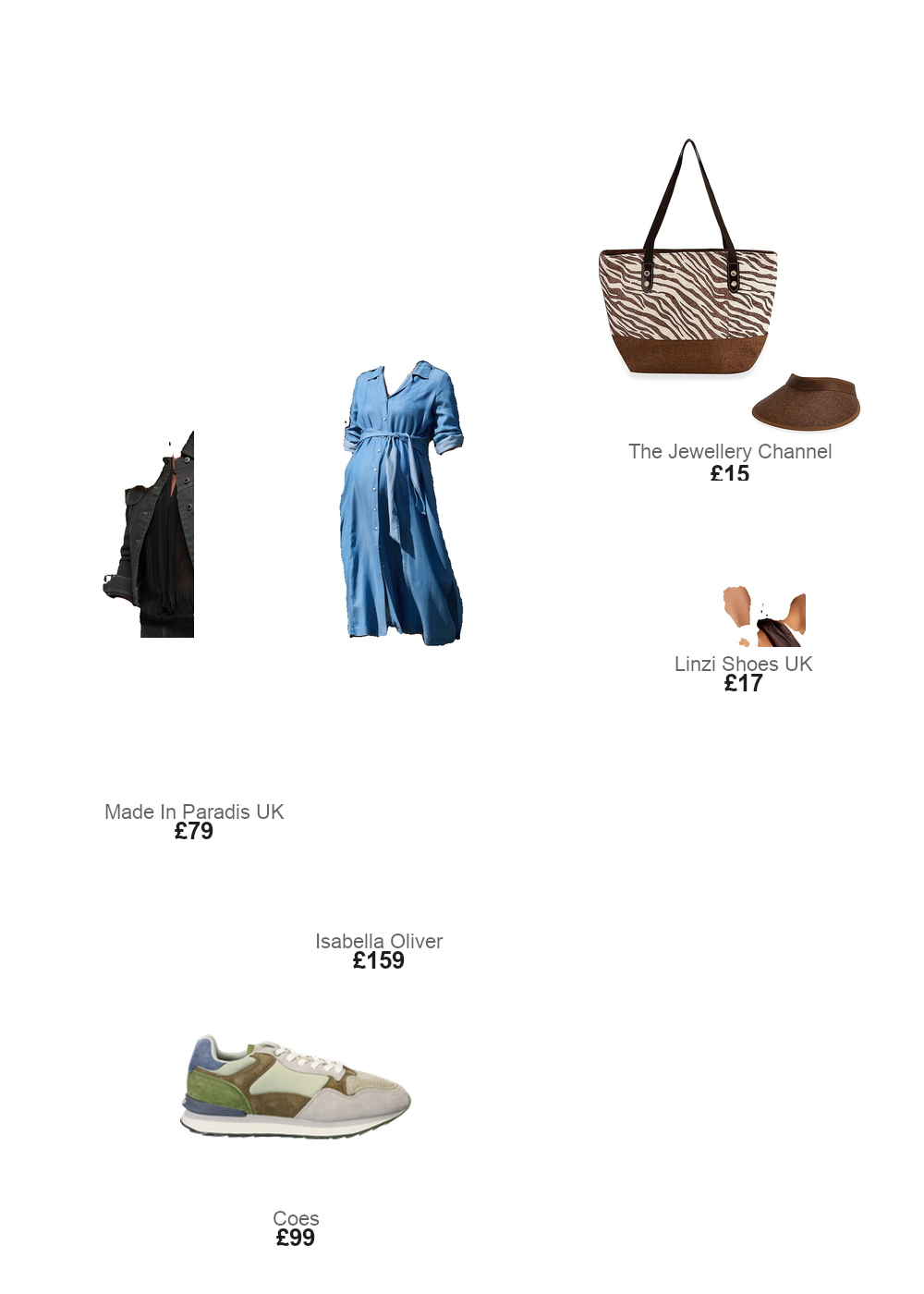The complete outfit featuring Isabella Oliver Kelsy Maternity Dress