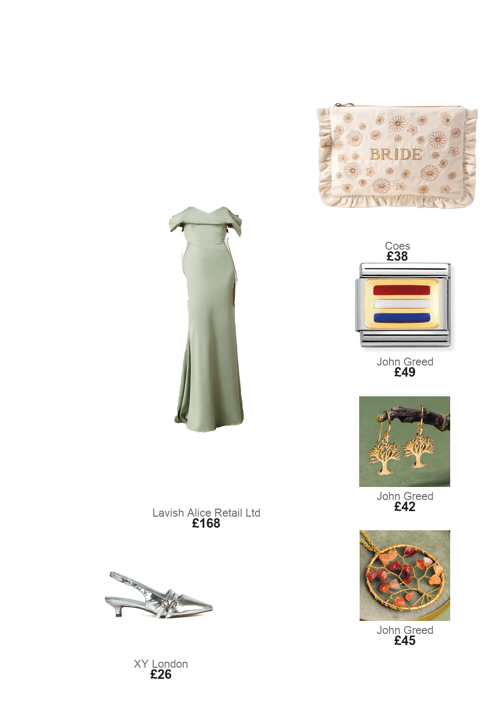 The complete outfit featuring John Greed John Greed Tempest Wald Gold Plated Carnelian Tree of Life Necklace