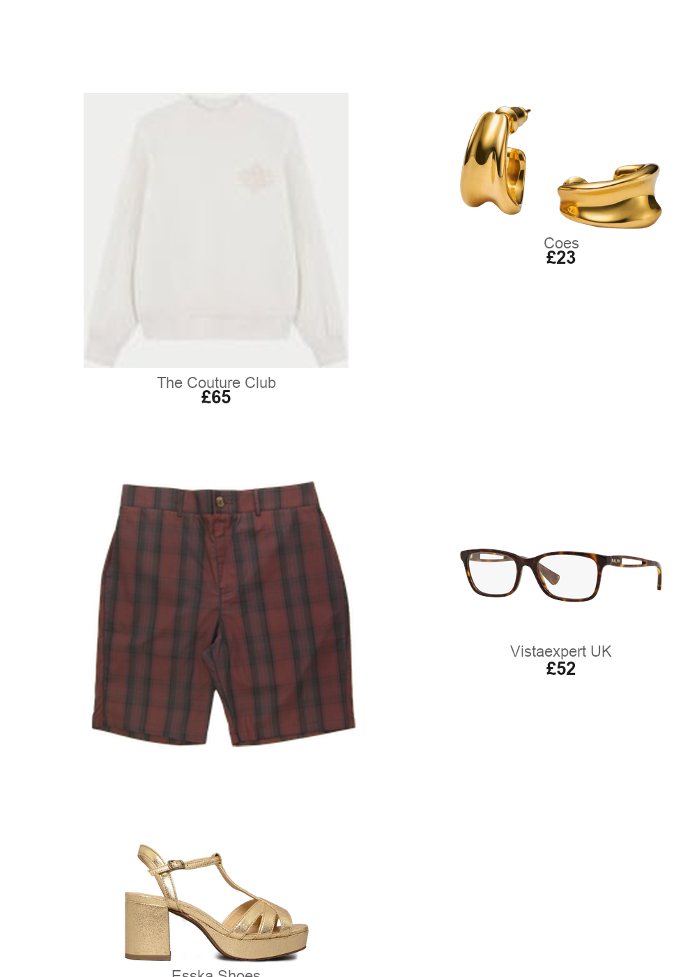 The complete outfit featuring TCC CHENILLE EMBLEM MOCK NECK CREW - BONE