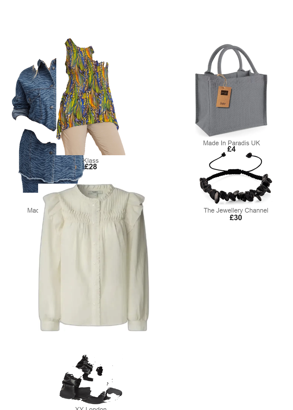 The complete outfit featuring Pulz Jeans Women's denim jacket Pulz Jeans Zamala