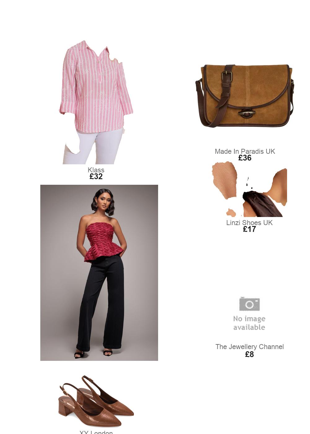 The complete outfit featuring Goddiva denim Goddiva denim Wide Leg Stretch Denim Jeans - Black