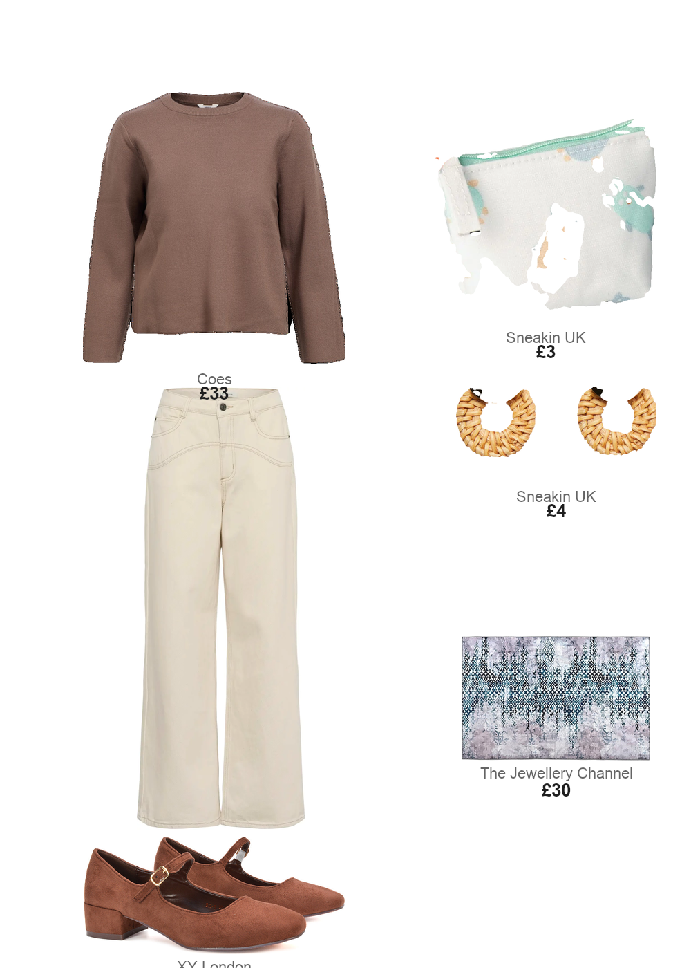 The complete outfit featuring Kaffe Women's jeans KAFFE Catharina