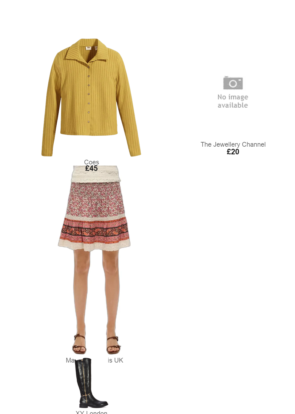 The complete outfit featuring Superdry Mini skirt woman Superdry Patchwork