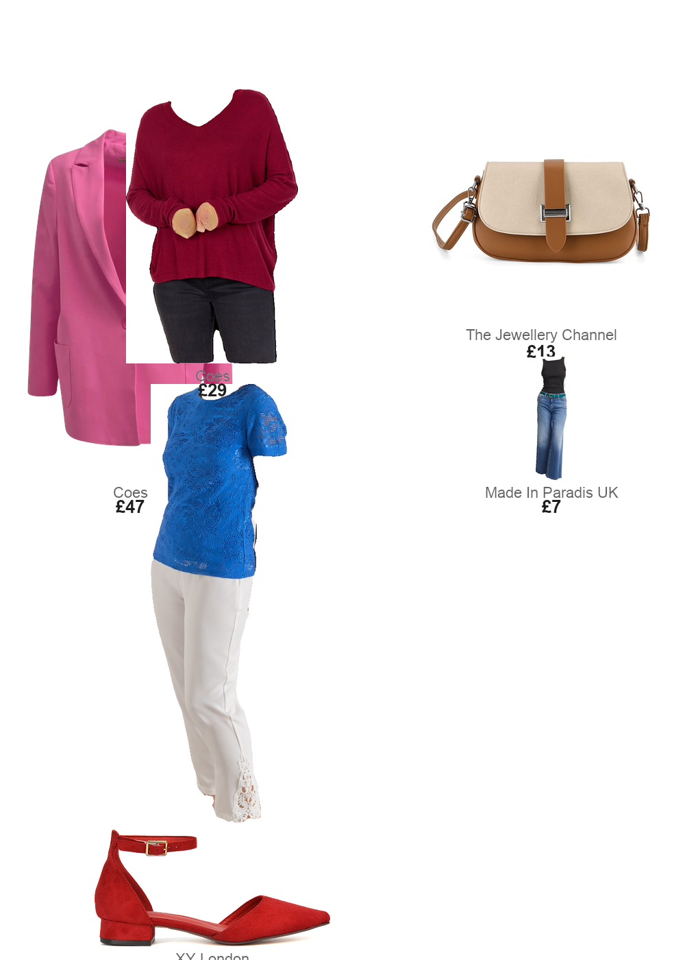 The complete outfit featuring Ichi Women's belt Ichi Irie