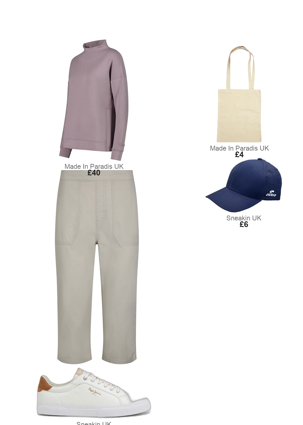 The complete outfit featuring Eldera Cap Eldera Club