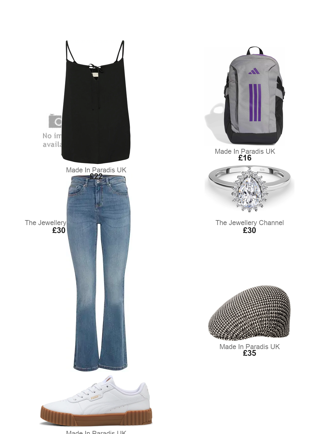 The complete outfit featuring KAFFE Curve Women's tank top KAFFE Curve Lilja