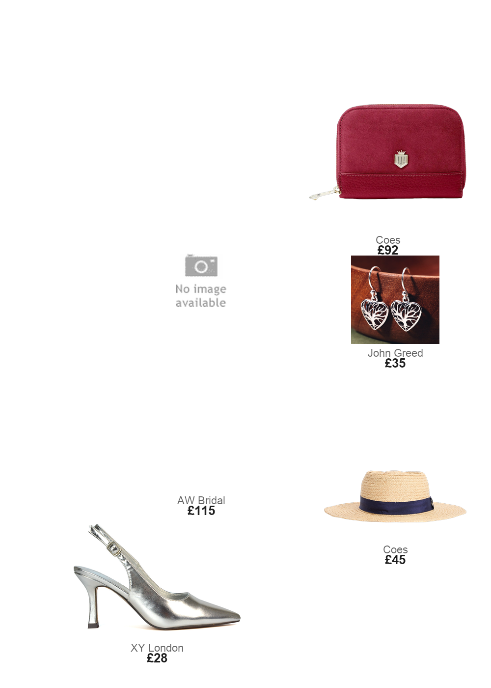 The complete outfit featuring John Greed John Greed Tempest Wald Silver Heart Shaped Tree of Life Drop Earrings