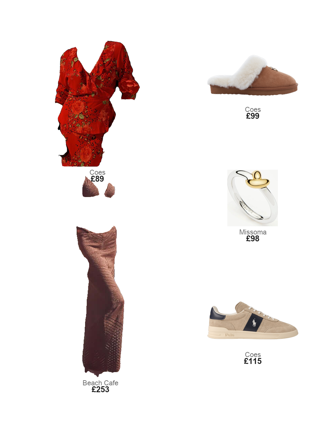 The complete outfit featuring Devon Windsor Bria Skirt Truffle