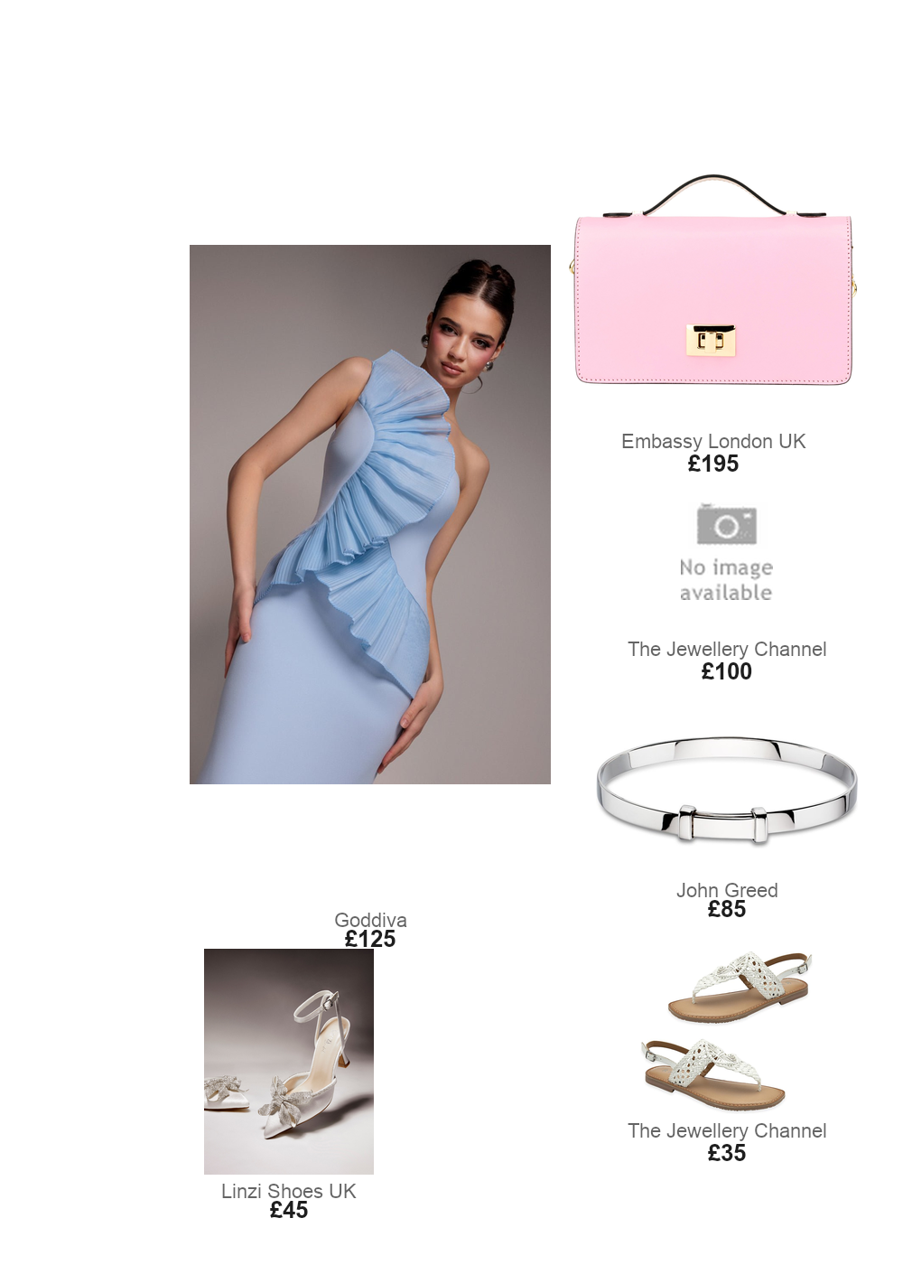 The complete outfit featuring Little Star Little Star Silver Cote Baby Bangle