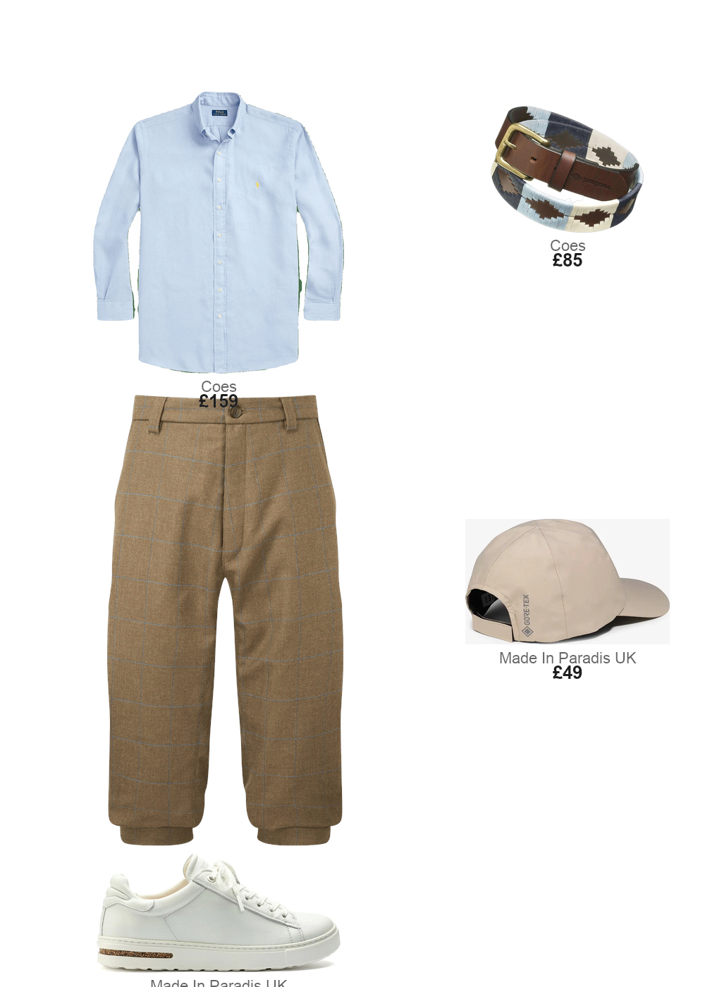 The complete outfit featuring Birkenstock Natural leather Trainers Birkenstock Bend