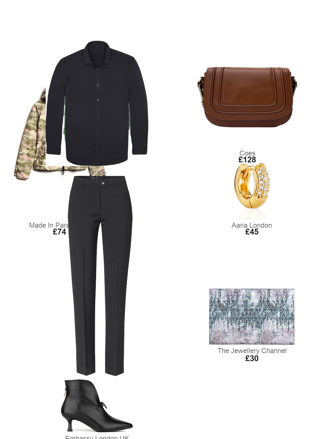 The complete outfit featuring Superdry Women's hooded waterproof jacket Superdry Mountain