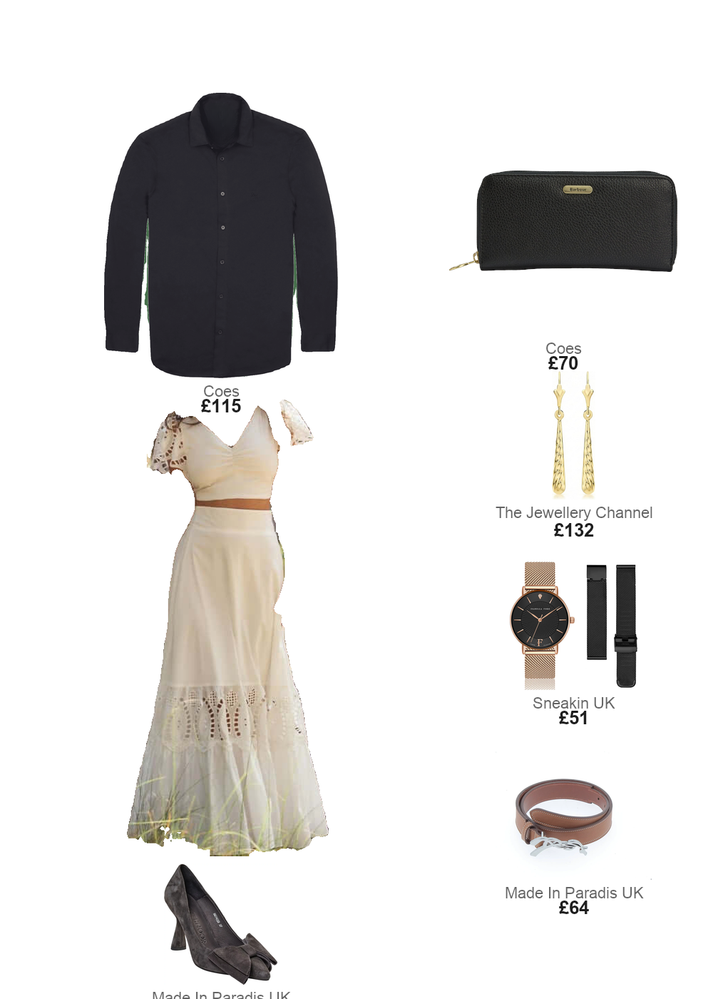 The complete outfit featuring Isabella Ford Women's watch and watchband Isabella Ford Naomi