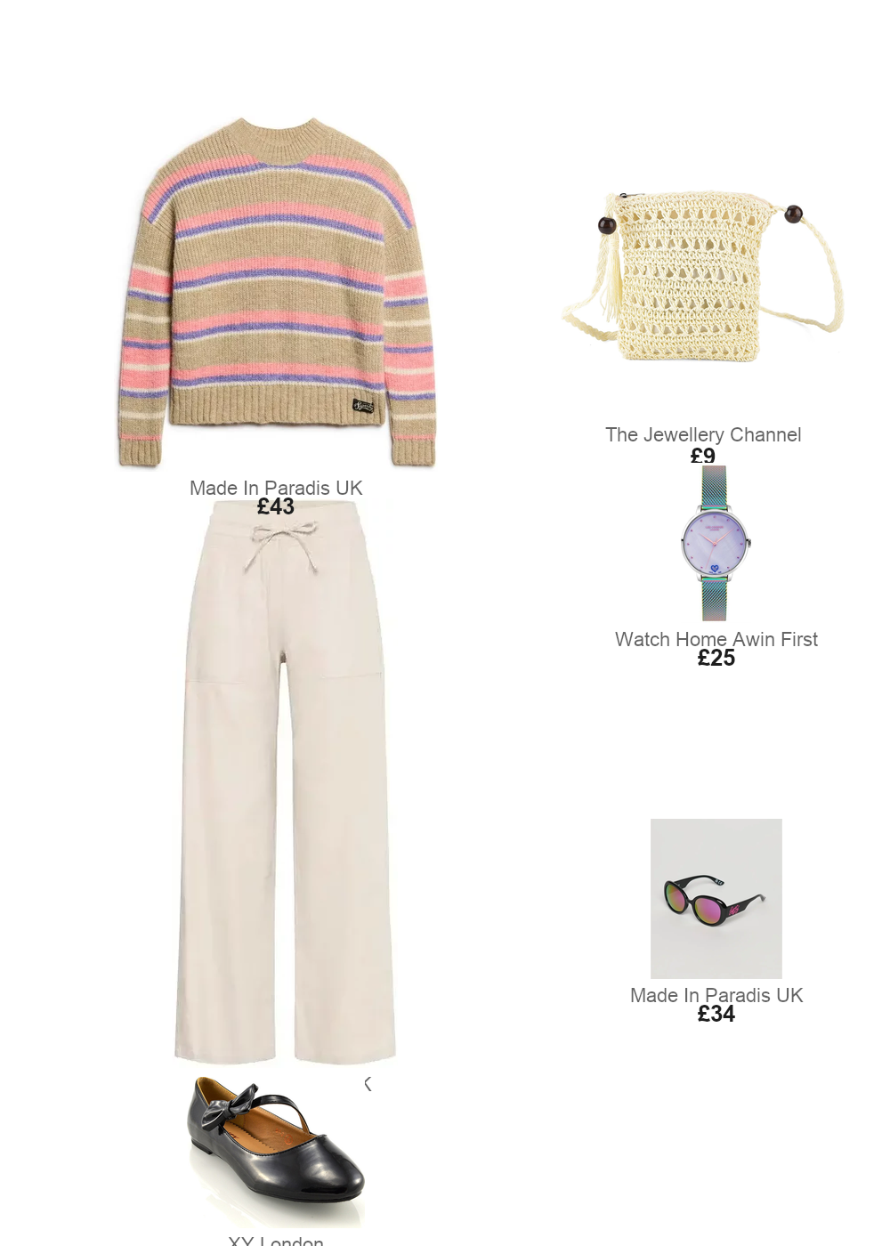 The complete outfit featuring Superdry Women's sunglasses Superdry SDR Oversize Bug