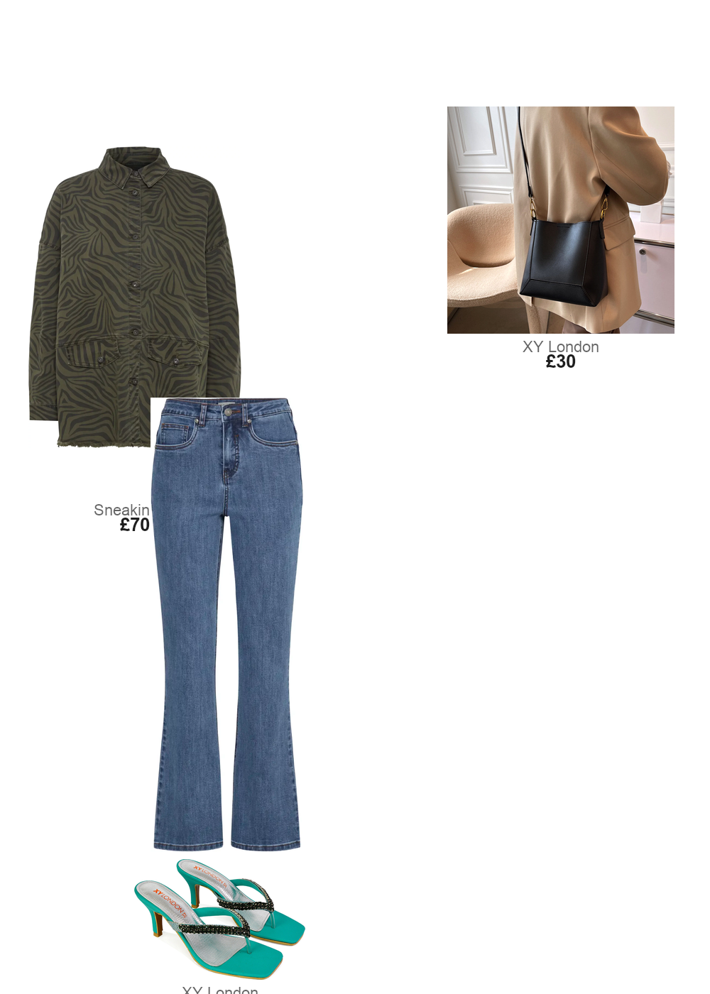 The complete outfit featuring Pulz Jeans Women's jacket Pulz Jeans Zangela