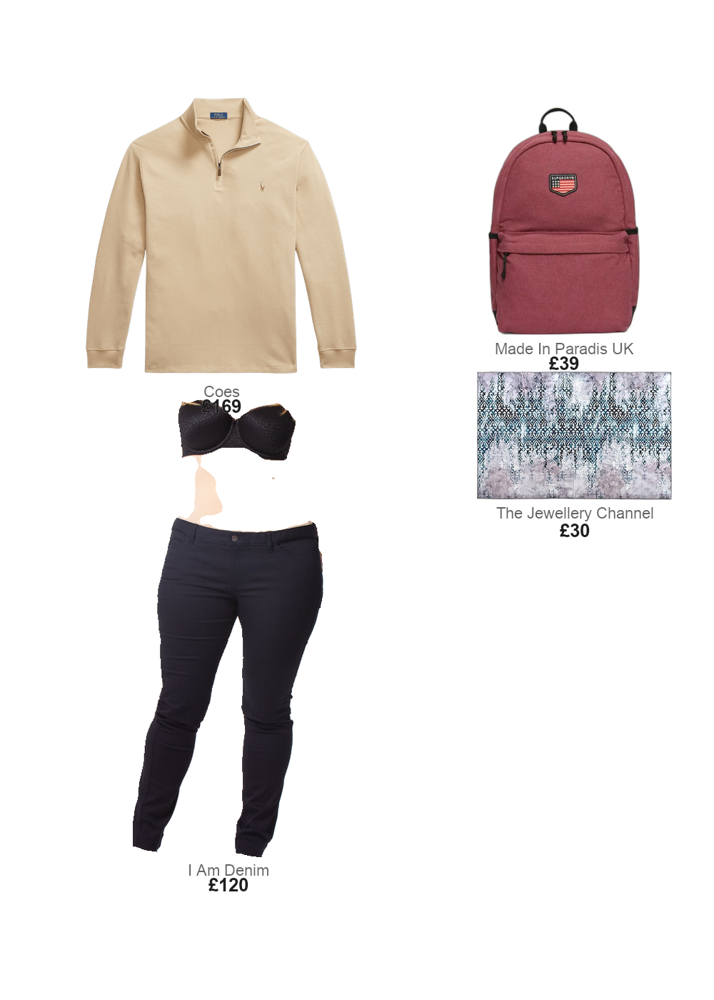 The complete outfit featuring I_AMDENIM Tummy Control Low Rise Skinny Jeans - Maternity & Beyond Size 14
