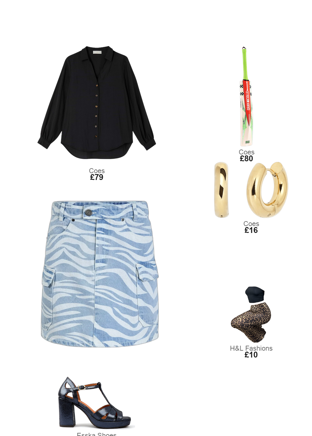 The complete outfit featuring Sofie Schnoor Denim skirt for women Sofie Schnoor Anasw