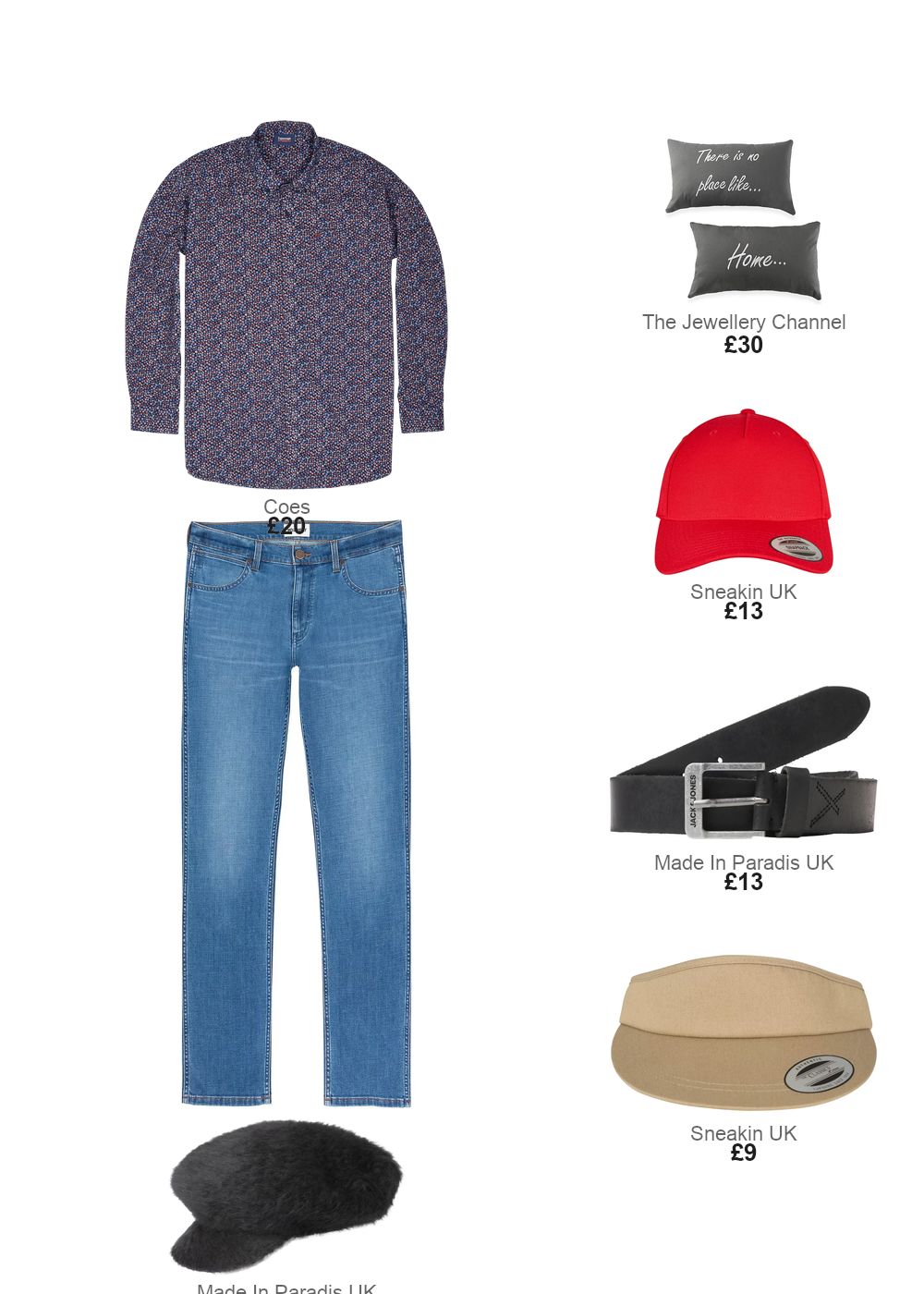 The complete outfit featuring Flexfit Cap Flexfit flat round visor