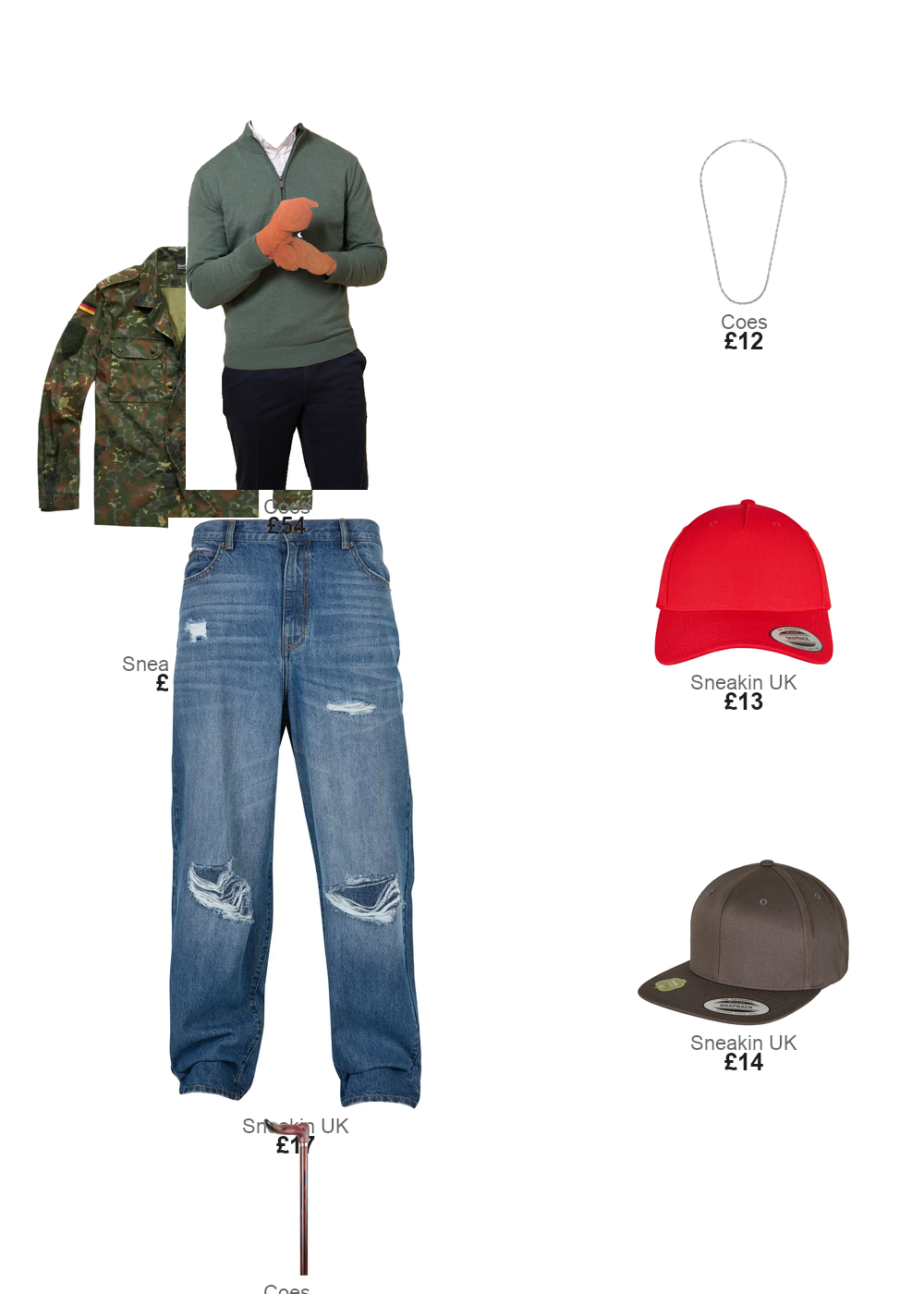 The complete outfit featuring Urban Classics Jeans Urban Classics Distressed 90‘s