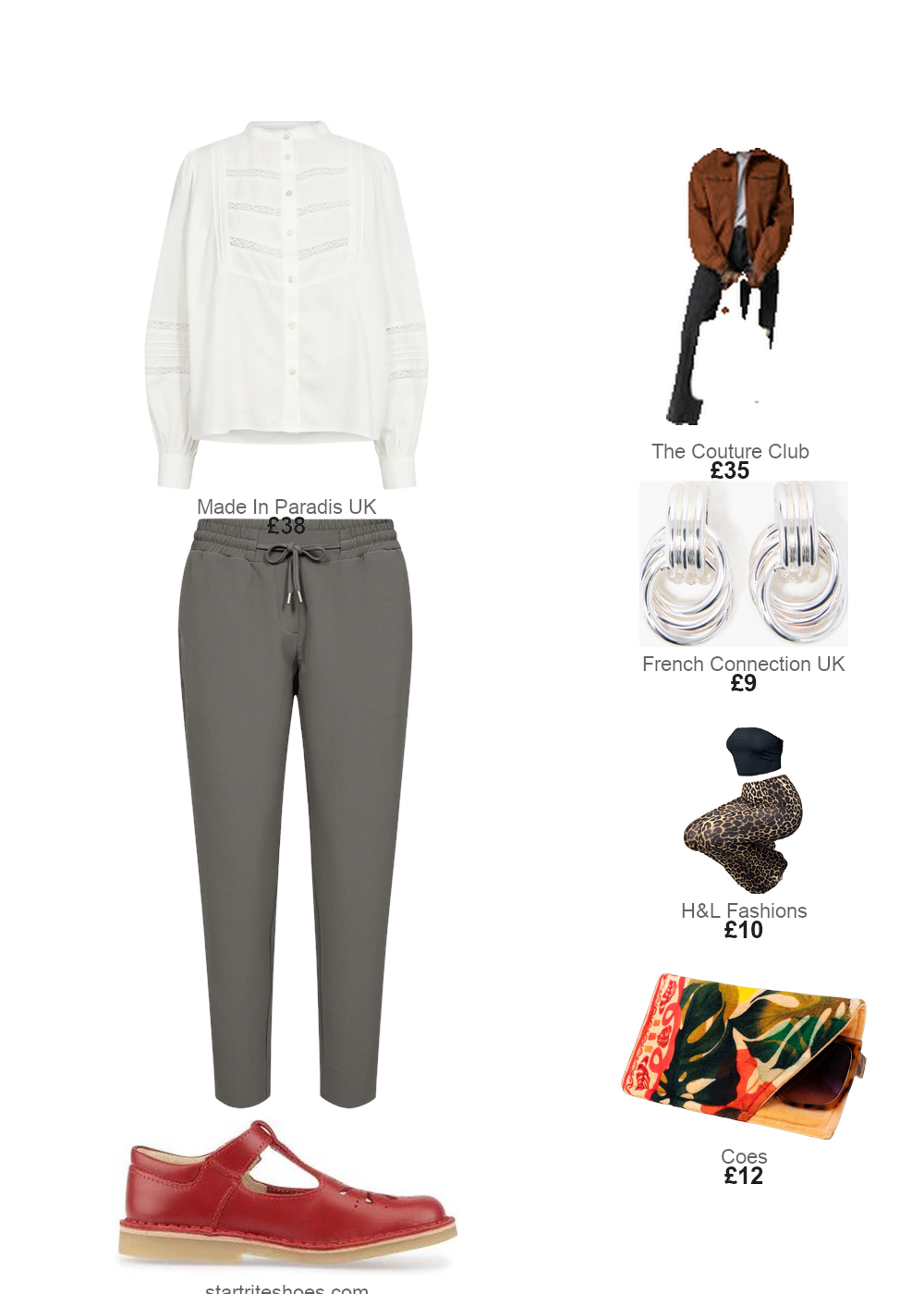 The complete outfit featuring Sofie Schnoor Woman's shirt Sofie Schnoor Carlinasw