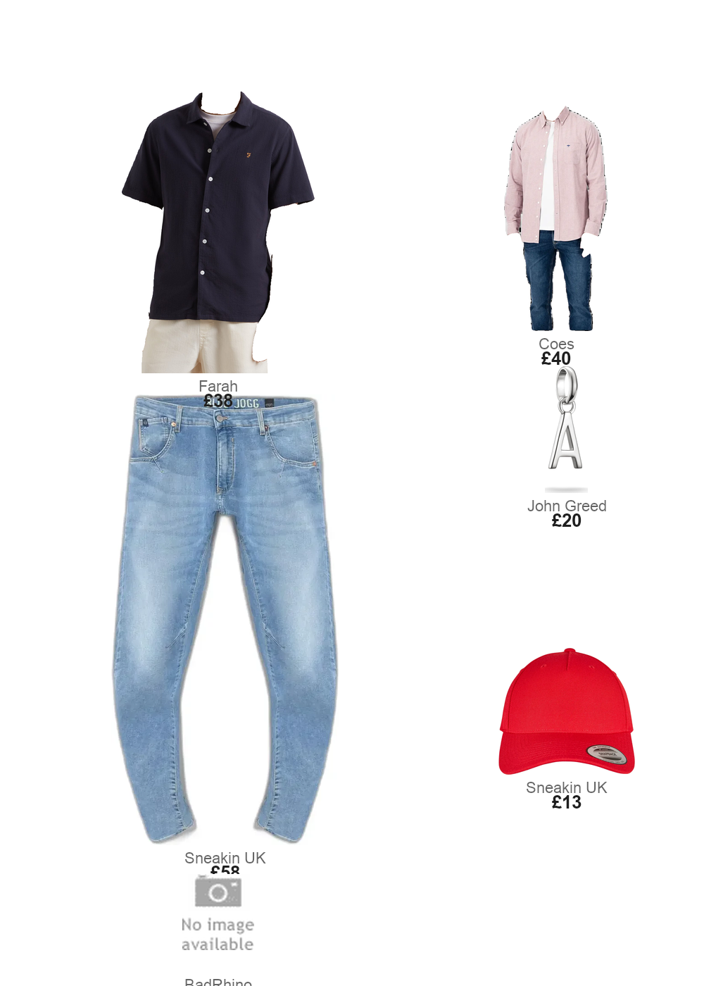 The complete outfit featuring Farah Kirby Short Sleeve Shirt In True Navy
