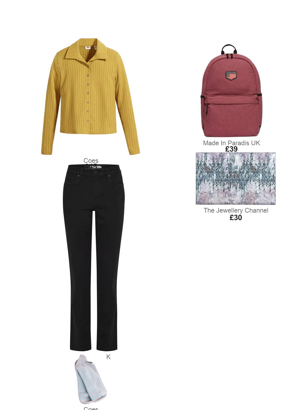 The complete outfit featuring Pulz Jeans Women's jeans Pulz Jeans Emma