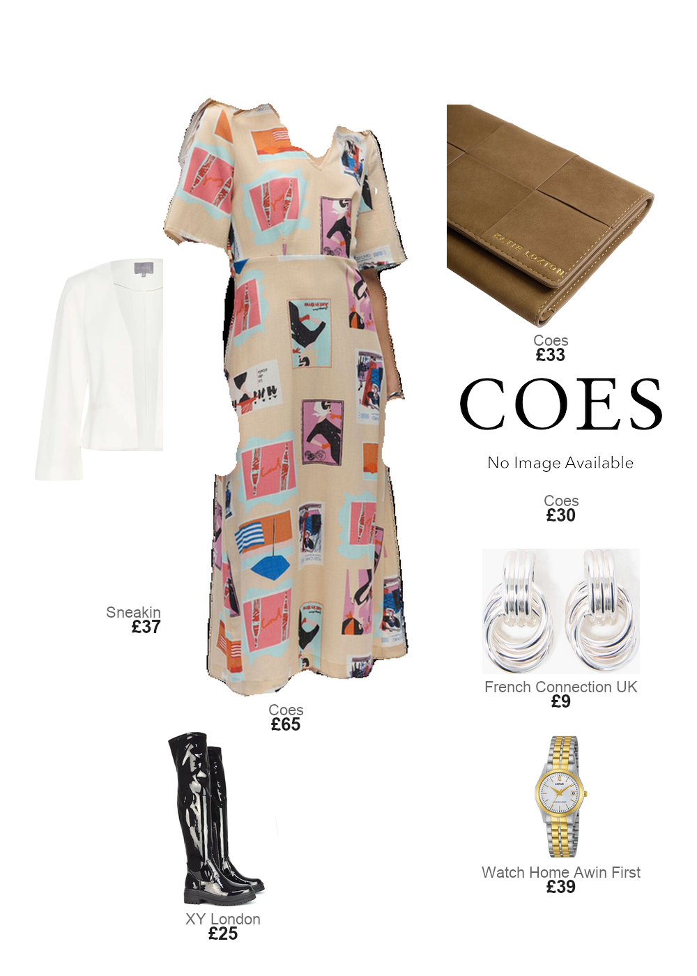 The complete outfit featuring culture Women's cropped blazer CULTURE Eloise